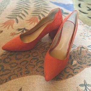 Coral Kelly & Kait block heels